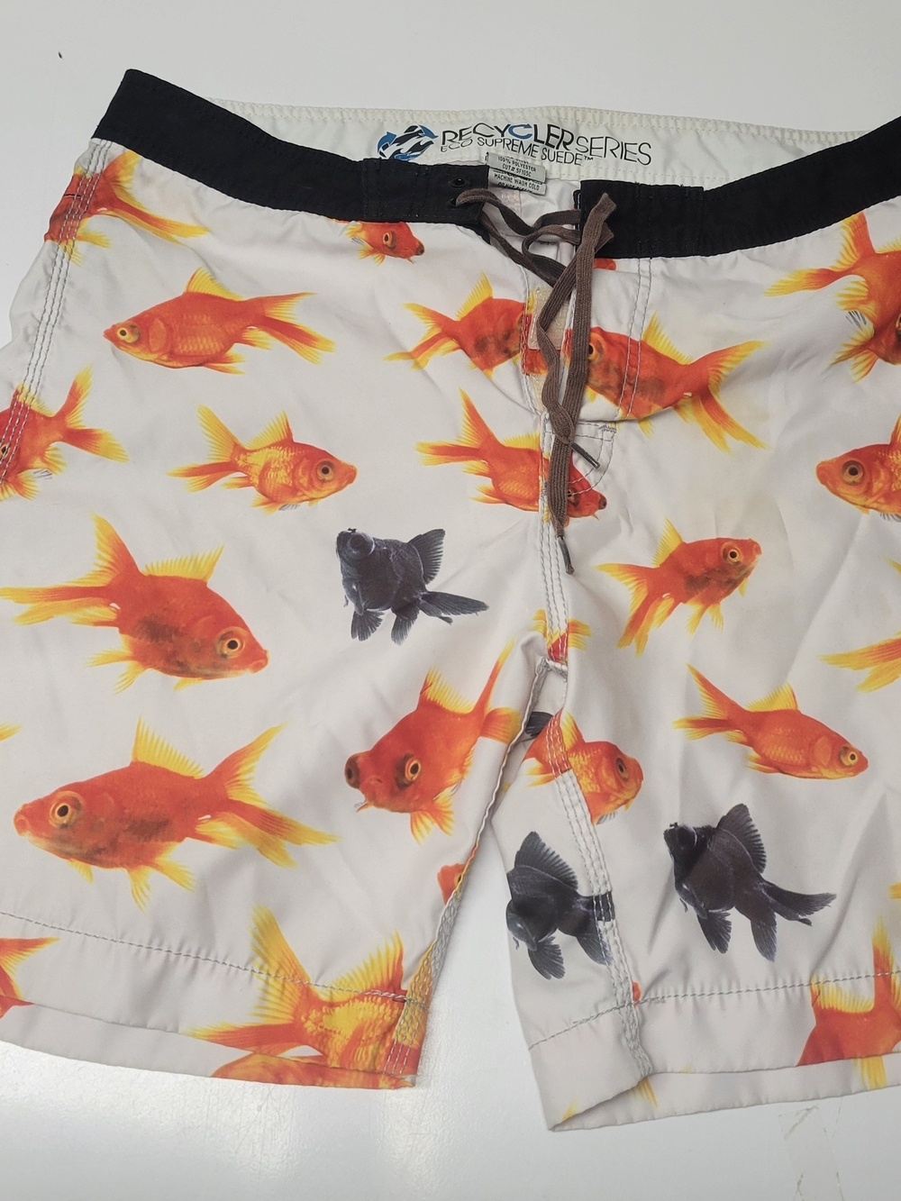 Billabong Recycler Series Goldfish Print Board Shorts Size 34